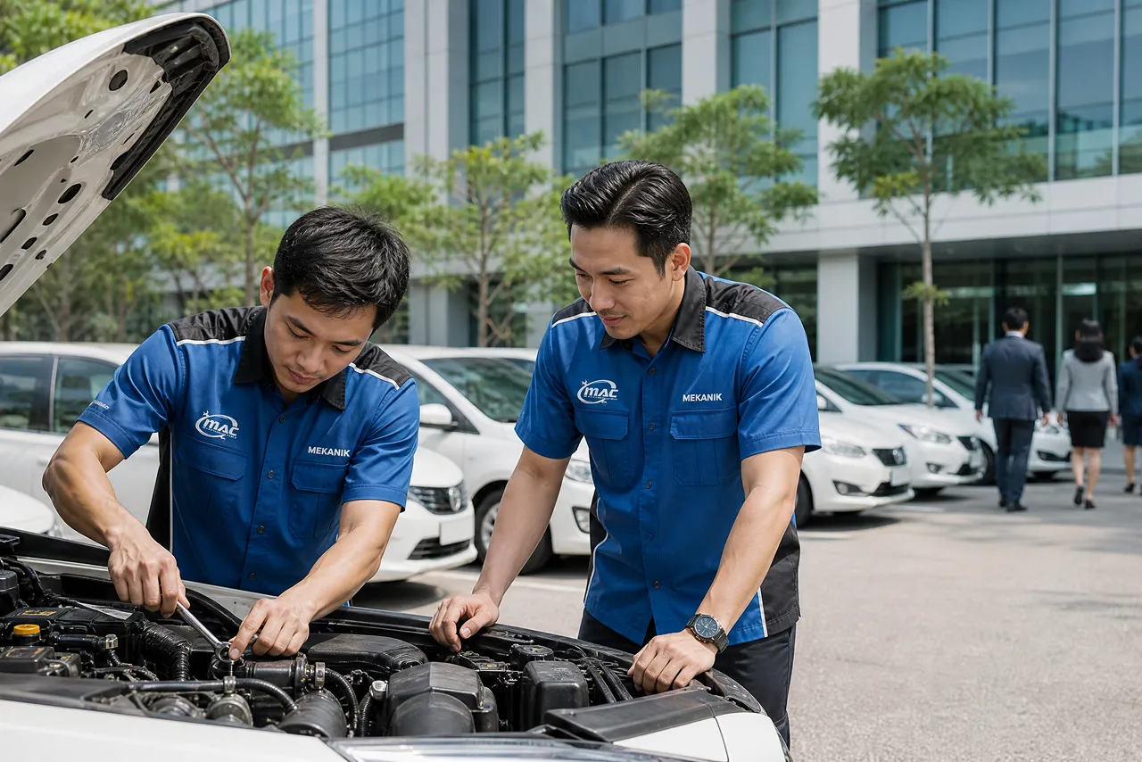 Mobil Operasional Selalu Siap Jalan? Rahasianya Ada di Servis Berkala