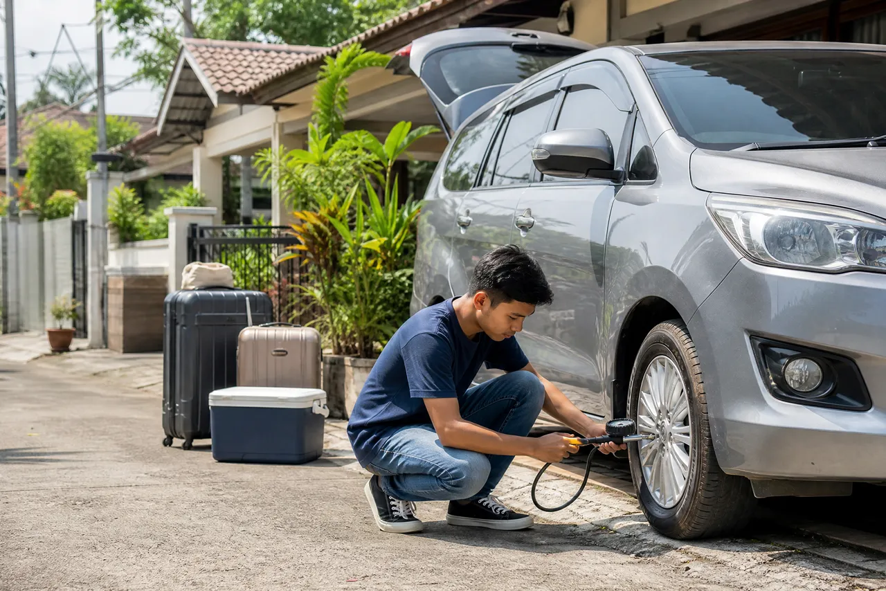 Perjalanan Jauh Sudah Selesai? Jangan Lupa Cek Kondisi Mobil Setelah Road Trip
