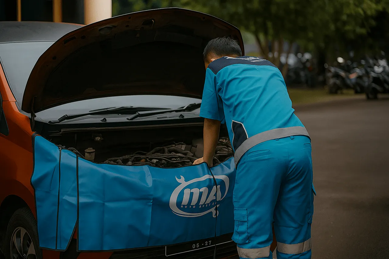 Servis mobil mudah dan tidak ribet